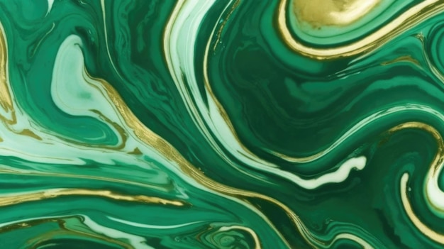 Texture of green marble bronze color