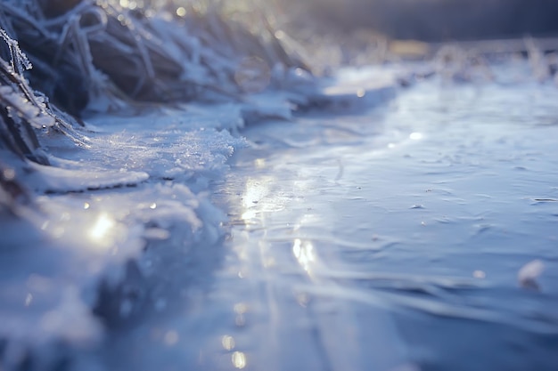 texture ice autumn, abstract ice frost frosty background