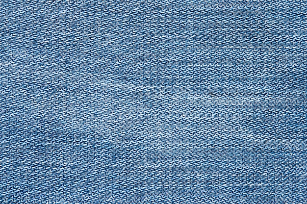 The texture of jeans, top view.