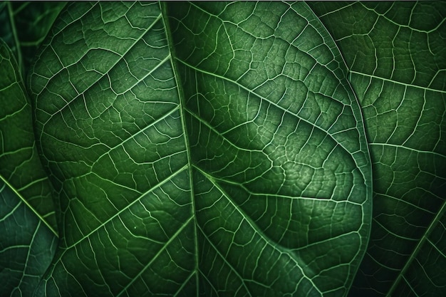 Texture leaves green nature tropical background nature plants and trees