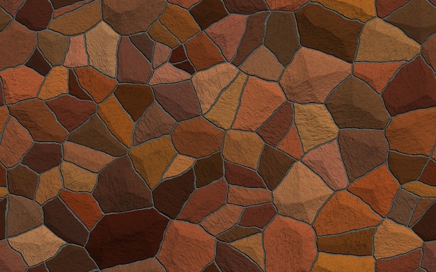 Texture of natural masonry illustration panorama