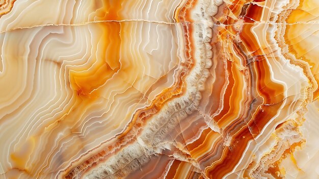 The texture of natural polished smooth natural marble stone Onyx For abstract home d Generative AI