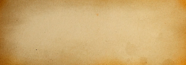 Texture of old beige paper, grunge background banner with space for text