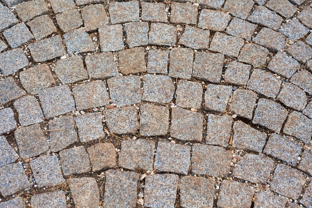 Texture of old paving slabs