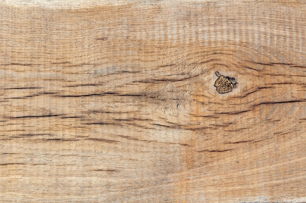 Texture of an old weathered wooden board closeup. Natural wood background