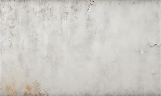 Texture of old white concrete wall for background generative AI