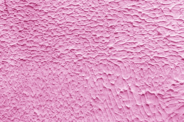 Texture of pink plaster background