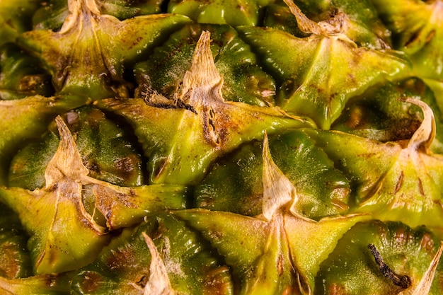 Texture of the ripe pineapple for background