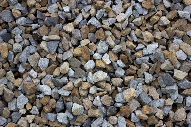 Texture of rubble close-up