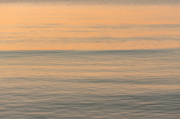 The texture of sea water at dawn in the morning. Beautiful water when sunset.