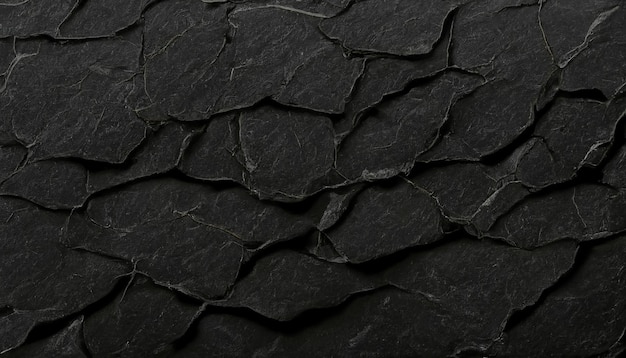 Texture of slate stone Dark stone Slate 3d illustration