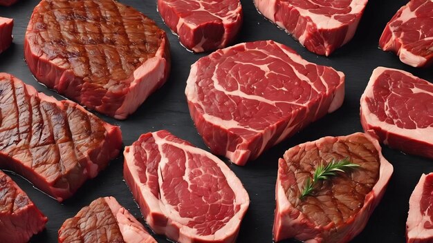 Texture steak beef background