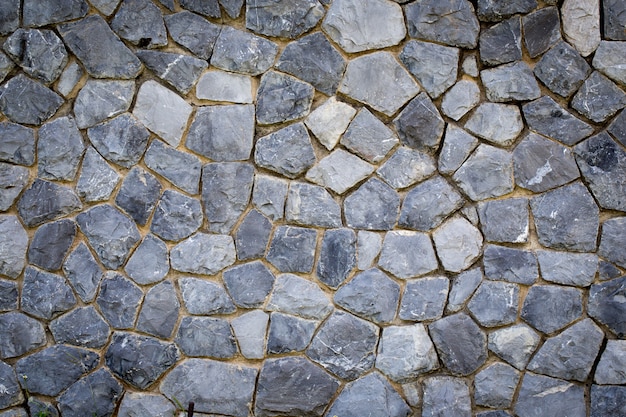 Texture of the stone wall