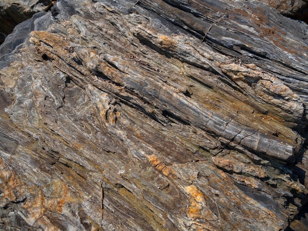 Texture of stones on the beach of the Mediterranean sea