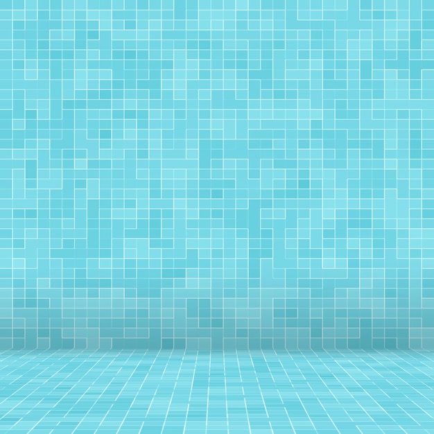 Texture Swimming pool Mosaic tile background.