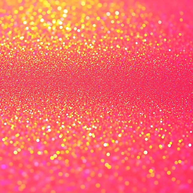 Texture Tropical Sunset Gradient With Deep Orange Pink and Purple The Glitter Glows Like a Sunset