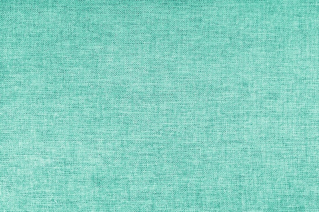 Texture of turquoise upholstery fabric Decorative textile background