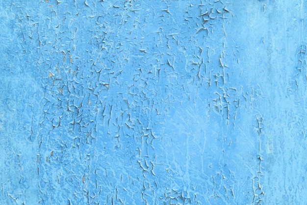 Texture of vintage blue painted wall