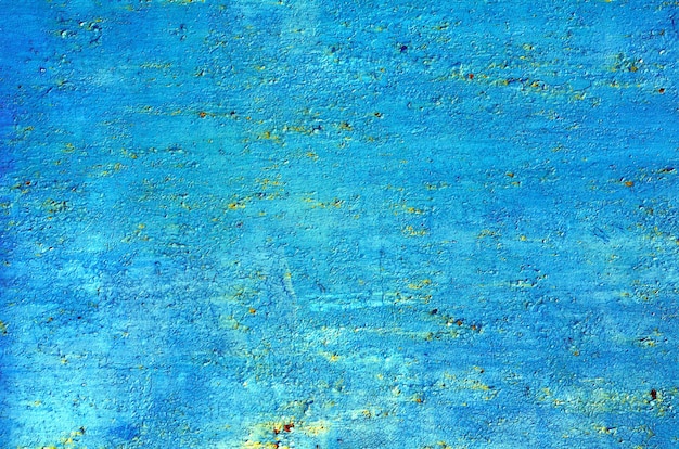 Texture of vintage painted iron wall background with many layers of paint