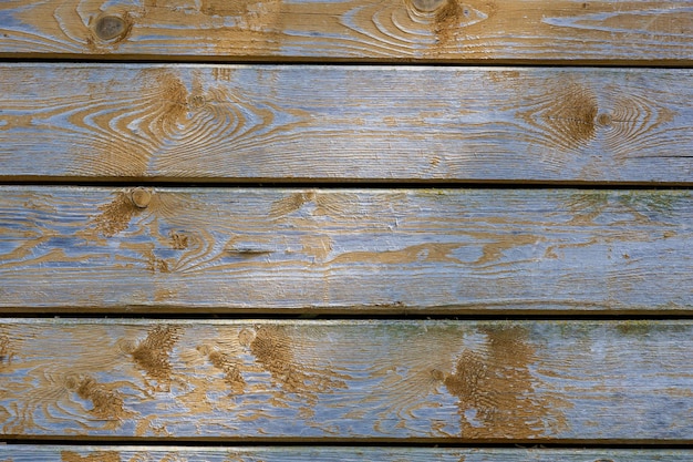 Texture of the wall with wooden planks