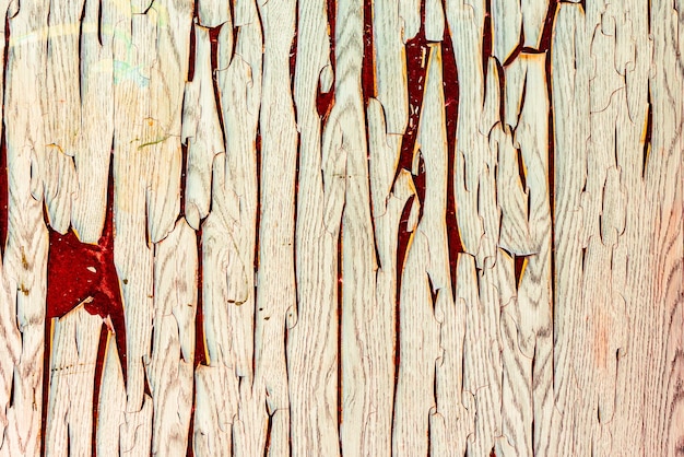 Texture, wood, wall background. Wooden texture with scratches and cracks