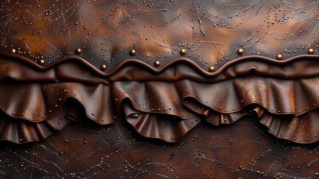 Textured Background Chocolate Brown Color Wallpaper