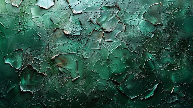 Textured Background Emerald Color