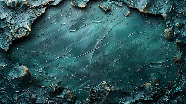 Textured Background Emerald Color