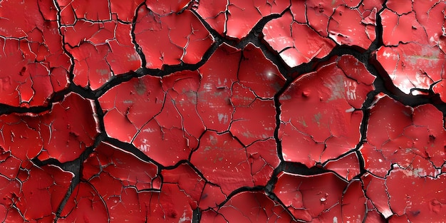 Textured Background Weathered Red Paint with Cracks and Stains Concept Textured Background Weathered Red Paint Cracks Stains