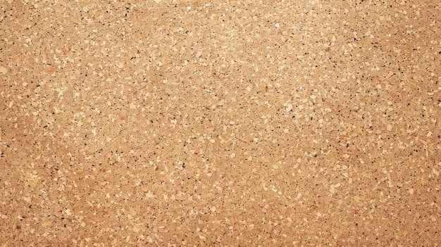 Photo a textured closeup of a corkboard showing a natural speckled surface ideal for pinning notes or photos