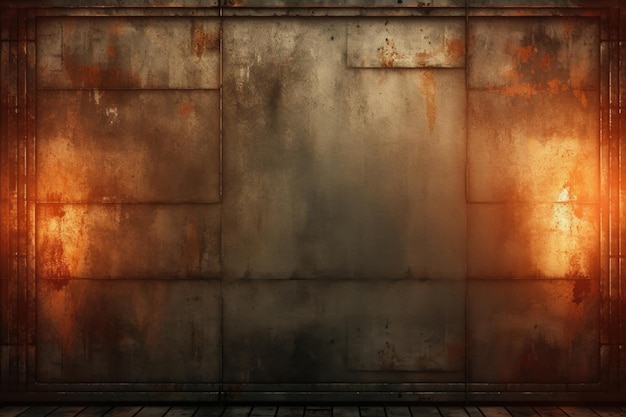 A textured cyberpunk gentle light background inspired by industrial materials The light seep