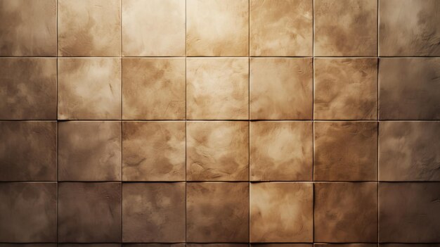 Photo textured pattern of brown tiles