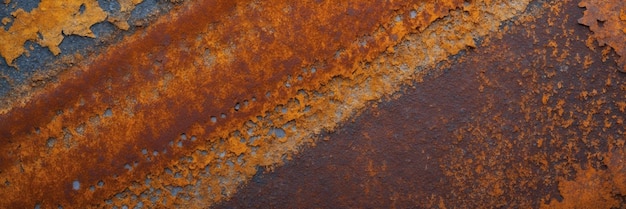 Textured Rust Surface with Color Variations