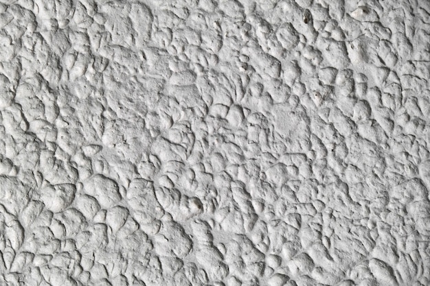 Textured stucco background with scratches, scuffs and stains. uneven plaster background of white and gray color for copy space