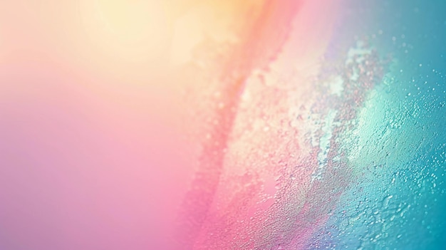 Textured Surface Iridescent Shimmering Radiance Abstract Pastel Minimalist Backdrop AI Generated