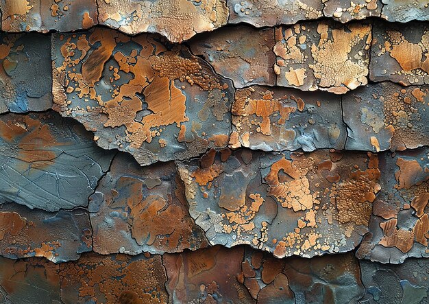 Textured Watercolor Copper Surface