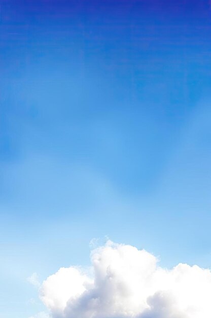 Textures of clouds in a blue sky