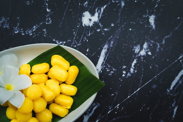 Thai dessert, or Khanom Thai.