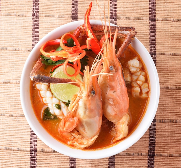 Thai Food Tom Yum Goong