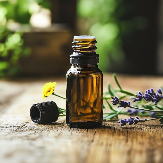 Thai Massage Setup with Calming Ambiance and Essential Oils