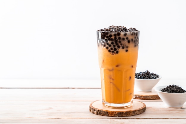 Thai Milk Tea with Bubbles