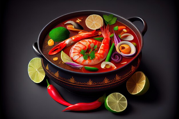 Thai Tom Yum food