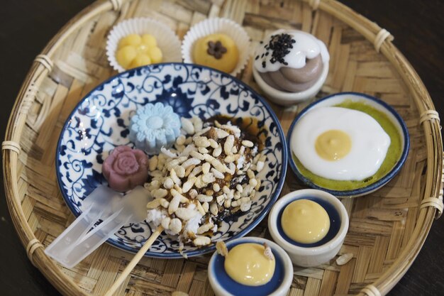 Thai traditional dessert