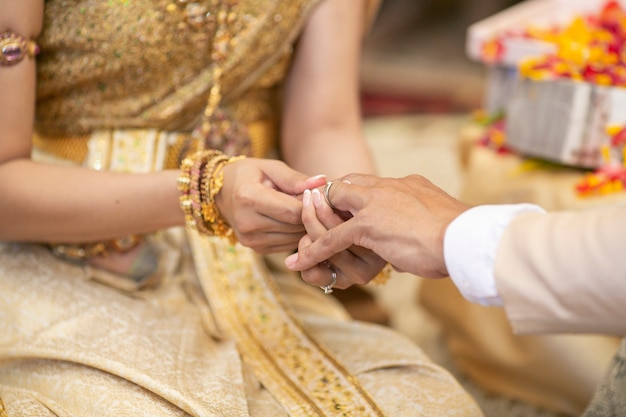 Thai traditional  wedding decorations 