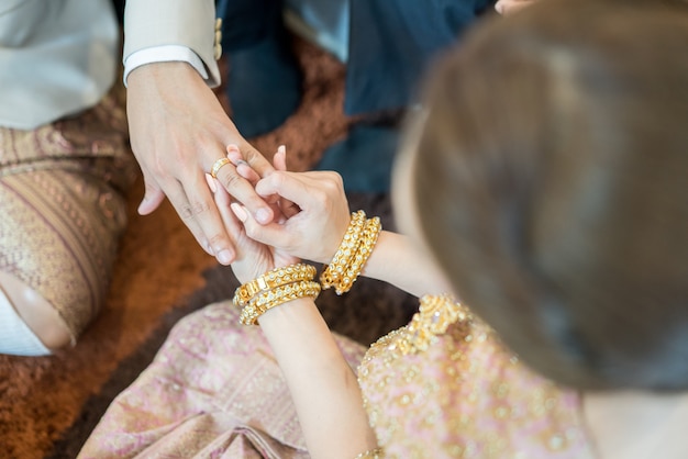 Thai Wedding Ceremony Traditional Culture