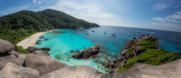 Thailand beautiful coastline