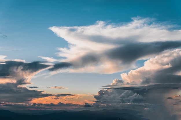 Thailand beautiful sky