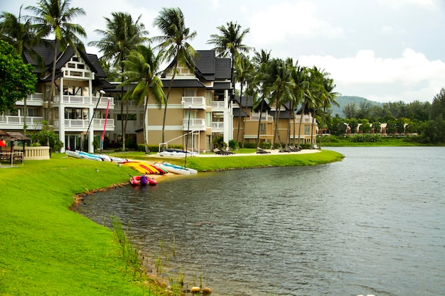 Thailand phuket famous around the lake resort hotel