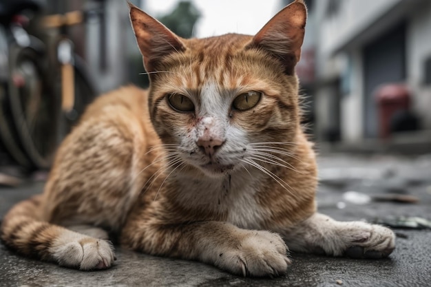 Thailand39s Bangkok has a homeless cat