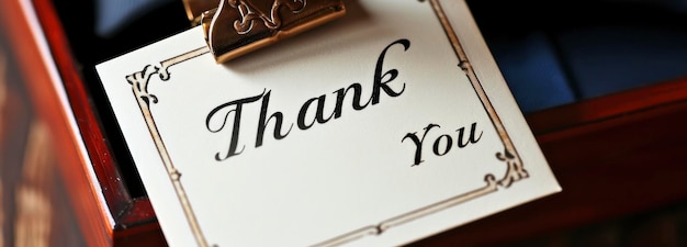 Photo thank you notes